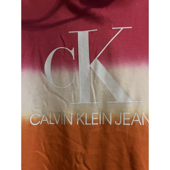 Calvin Klein Jeans Small Girls  Sorbet Dip Sweatshirt - Picture 5 of 9